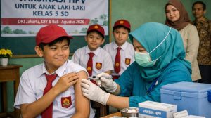vaksin HPV gratis anak laki-laki