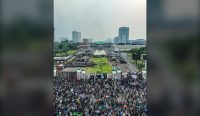 demonstrasi Jakarta ricuh